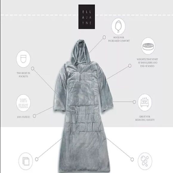 Ella Jayne Wearable Weighted Snuggle Blanket - Picture 8 of 11